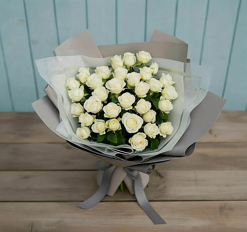 Букет Белоснежная нежность в Ишимбае