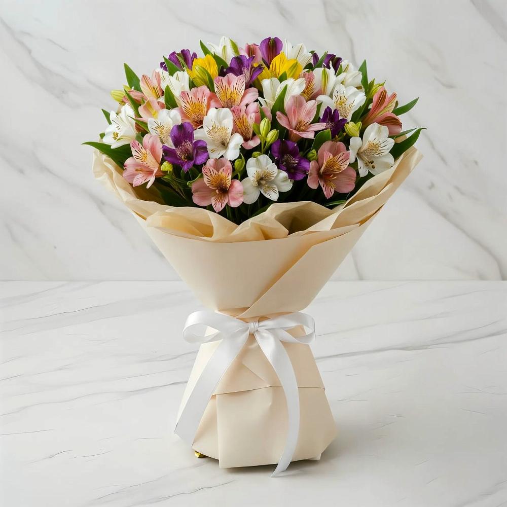 Букет цветов из: Альстромерии в Ишимбае