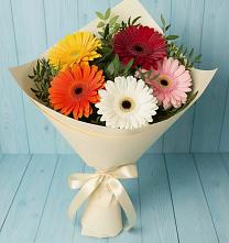 Букет цветов из:  Герберы в Ишимбае