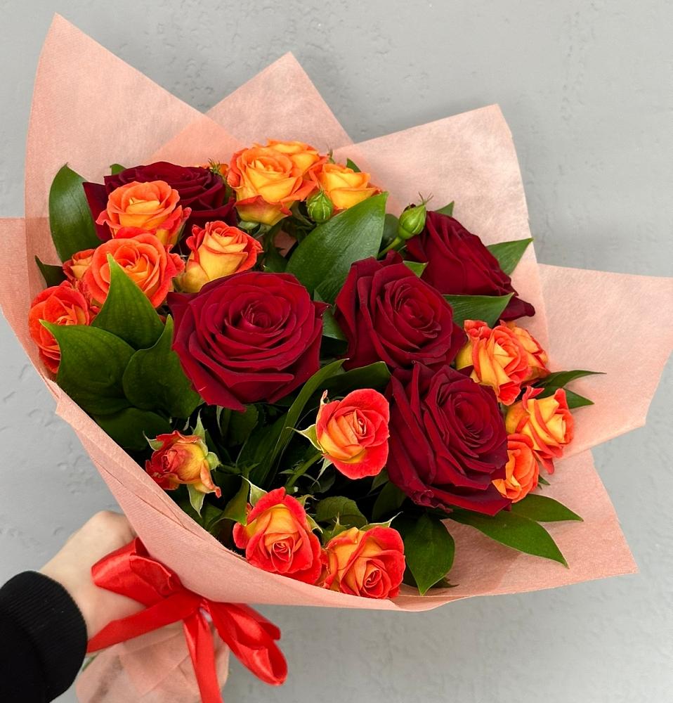 Букет Любовь и восторг в Ишимбае