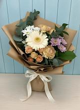 Букет цветов из:  Герберы и Хризантемы в Ишимбае