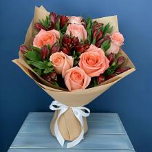 Букет цветов из:  Розы и Альстромерии #REPLACE_PRED# Ишимбае