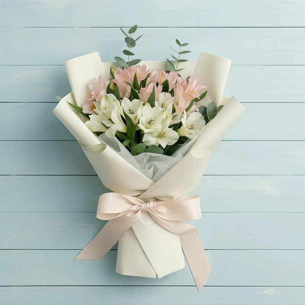 Букет цветов из: Альстромерии в Ишимбае