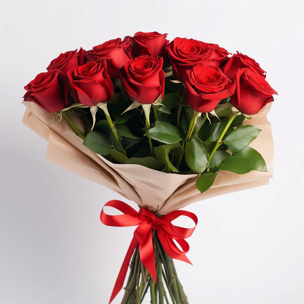 Букет 11 Красных роз Эдлесс Лав в Ишимбае