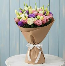 Букет цветов из:  Лизиантусы в Ишимбае